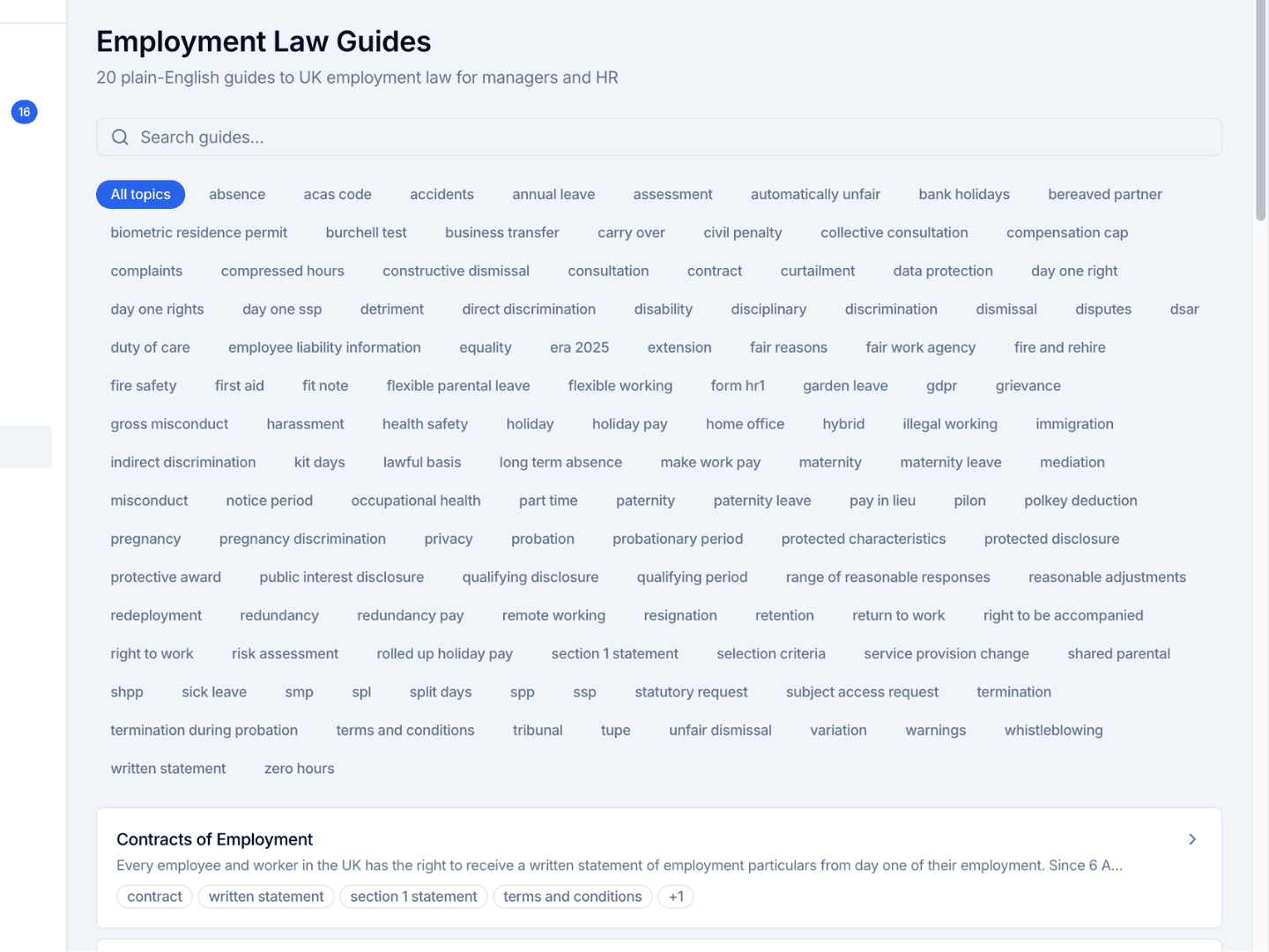 Plain-English UK employment law guides covering disciplinary procedures, grievances and redundancy